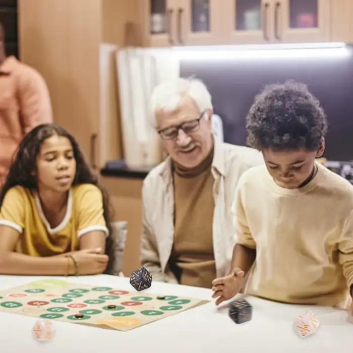 Compteurs de dés pour jeu de table, 10 pièces, négatifs positifs + 1 à 1, amusant