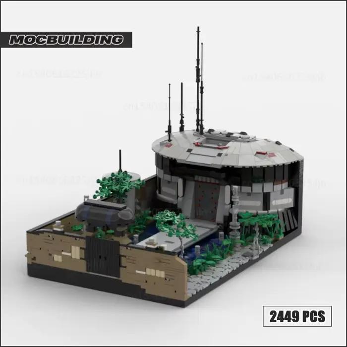 Scène de film le modèle de bataille Moc blocs de construction technologie d'architecture briques bricolage assemblage affichage Collection jouets cadeaux de noël