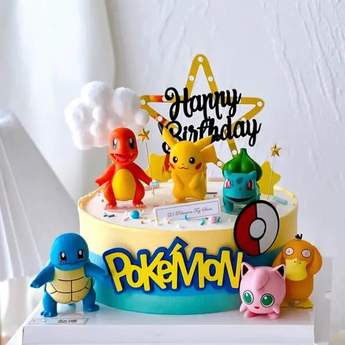 Décoration de gâteau Pokemon Pikachu