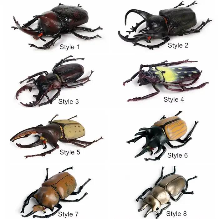 Figurines d'animaux insectes réalistes