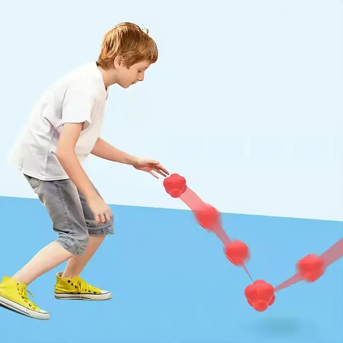 Ballon de réaction hexagonal pour l'entraînement d'agilité