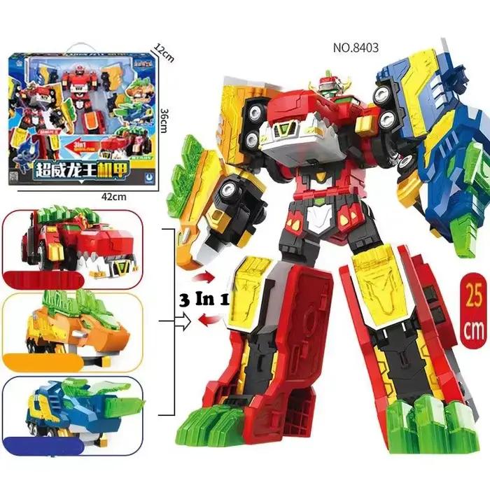 6 en 1 V Rangers VOLT LEGEND KING V Transformation Robot Bot modèle Mini Force déformation combinateur figurine jouets