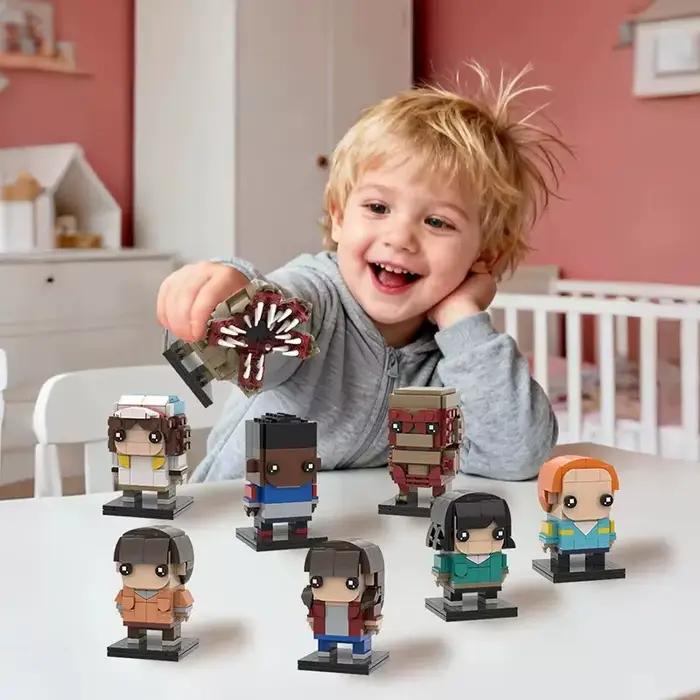 Jouets de construction modèle Brick Head Z