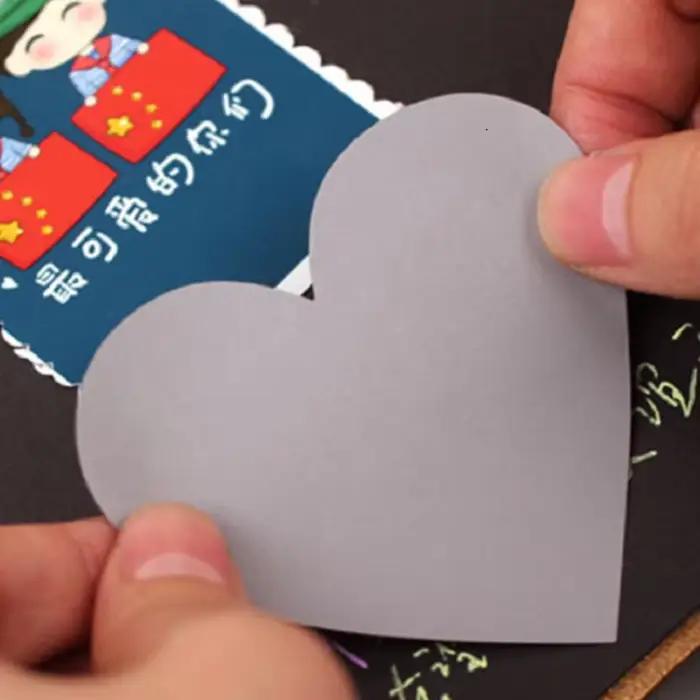 Autocollants de scrapbooking multifonctionnels avec motifs de cœurs dorés et rouges pour bricolage et décoration de projets