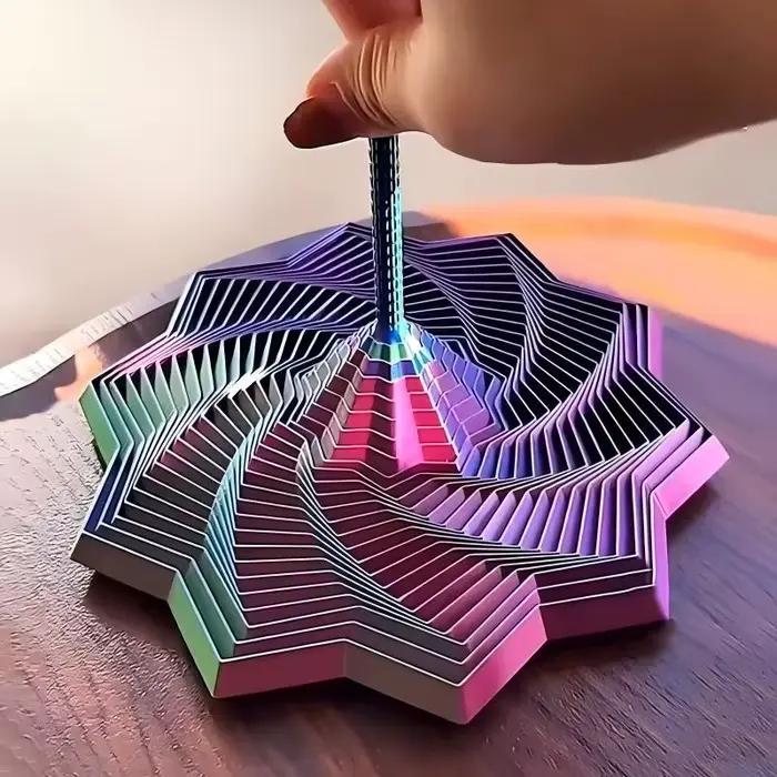 Modèle d'étoile sensorielle 3D imprimée en 3D