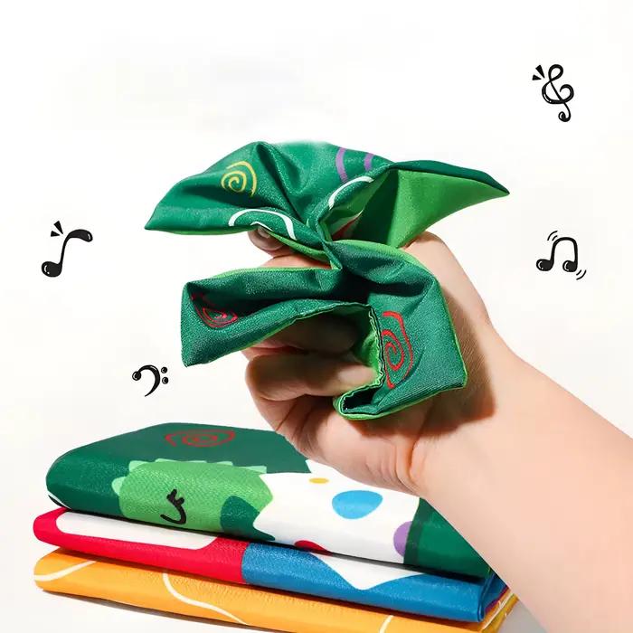 Jouet pour nouveau-né - Boîte à mouchoirs simulée avec tissu réaliste extractible pour l'éducation précoce