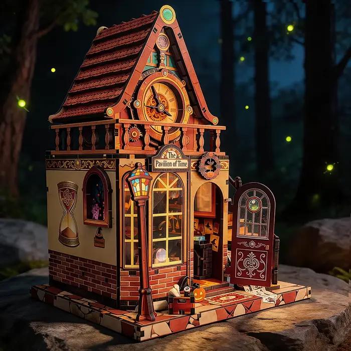 Nouvelle maison de poupée en bois