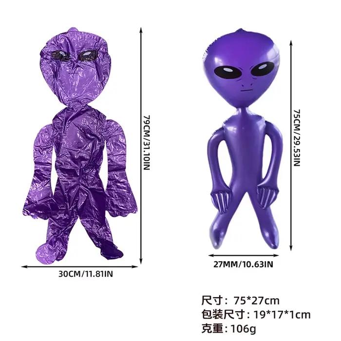 Jouet gonflable extraterrestre