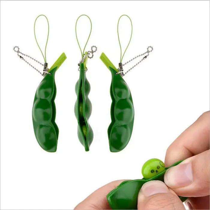 Jouet anti-stress Fidget Toy Peapod Squishy