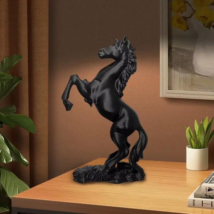 Statue de cheval imprimée en 3D