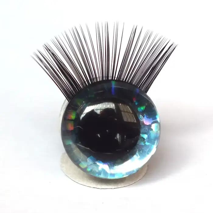 20 pièces jouet yeux avec cils 12-30mm