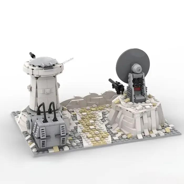 Nouveau 960 pièces star bataille film MOC bataille sur Hoth rebelles cannons modèle bricolage idées créatives enfant jouet assemblage Puzzle cadeau d'anniversaire