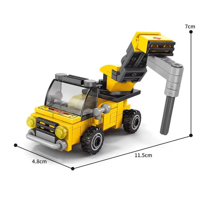 Camions de grue à tour d'ingénierie