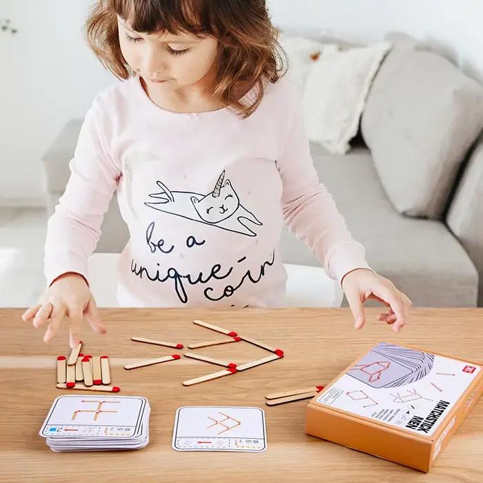 Puzzle de Match de réflexion créatif pour enfants