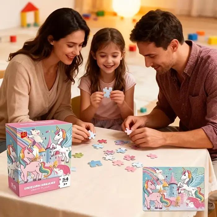 Puzzle licorne 54 pièces