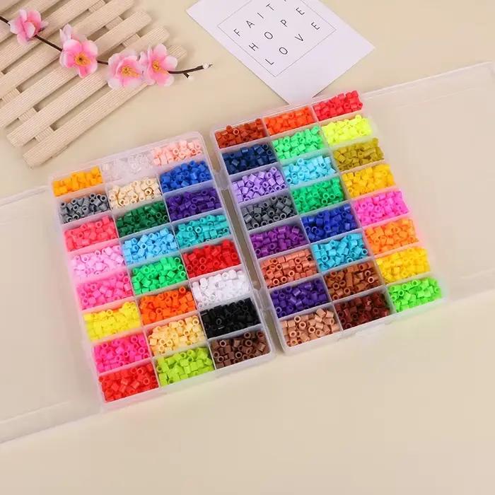72 couleurs 5mm /2.6mm ensemble de perles de fusion Pixel Art Puzzle Hama