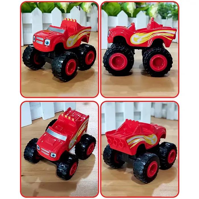 Jouets de voiture monstre flamme et Machine
