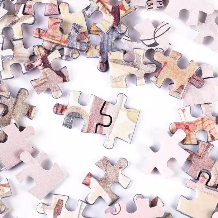 Puzzle dans un tube à essai