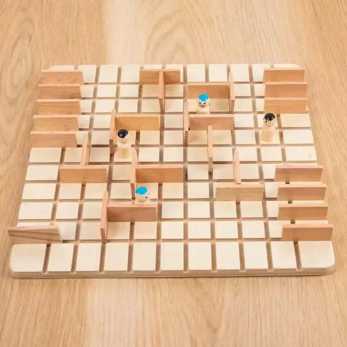 Jeu de société Puzzle jouets deux personnes drôle jeu d'interaction Parent-enfant Chase et Intercept bataille pensée logique jouet Montessori