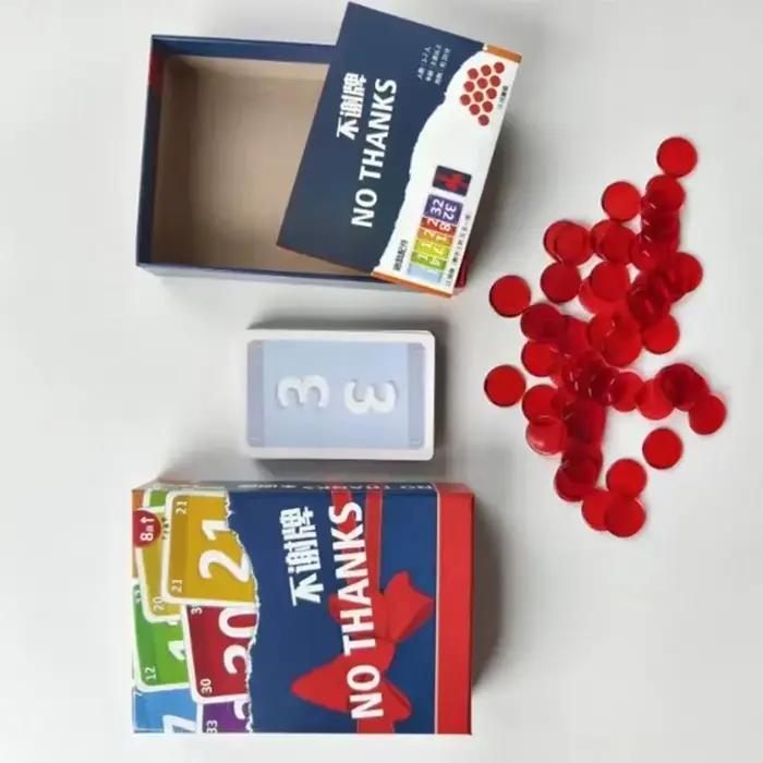 Non, merci : Jeu de société amusant pour tous les âges