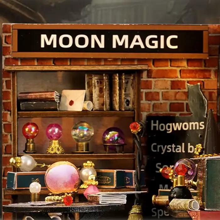 Mini kit de maison de poupée en bois magique