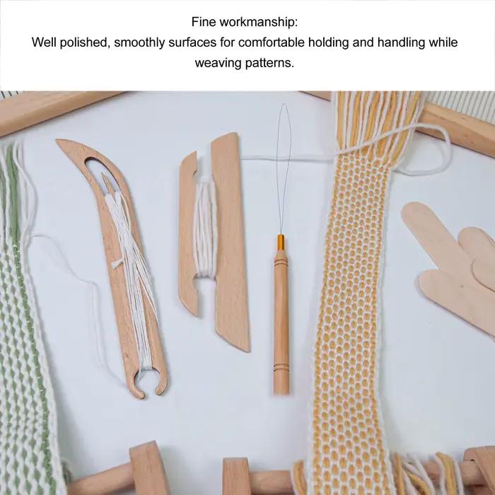 Outils de tissage en bois portables