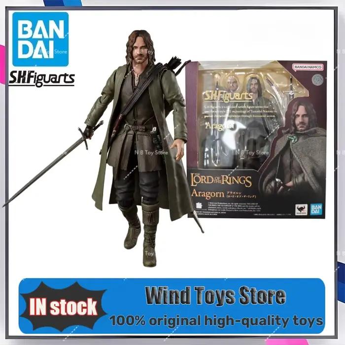 En Stock Bandai S.H.Figuarts Aragorn (Seigneur des Anneaux) Frodo Baggins & Gollum
