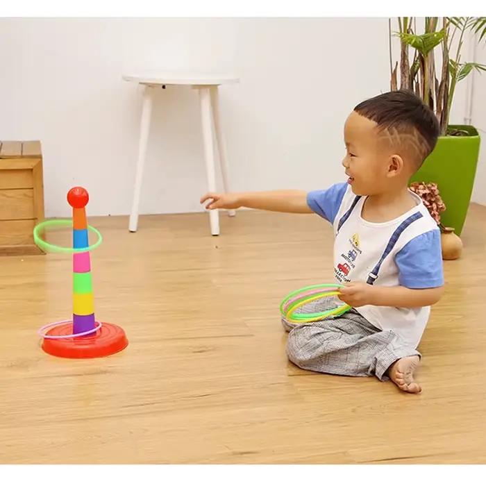 Jeu de Cercle de Lancer pour Enfants