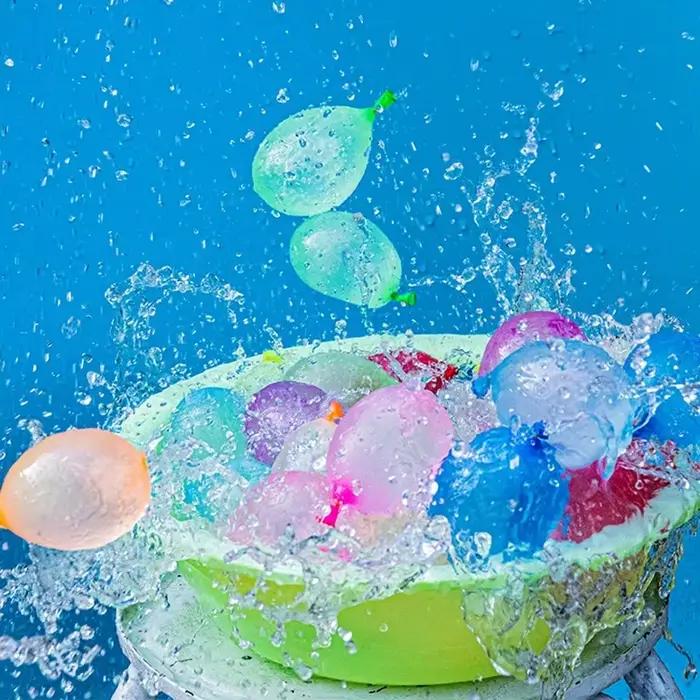 111 bombes à eau d'été : Ballons à eau à remplissage rapide pour fête au bord de la piscine