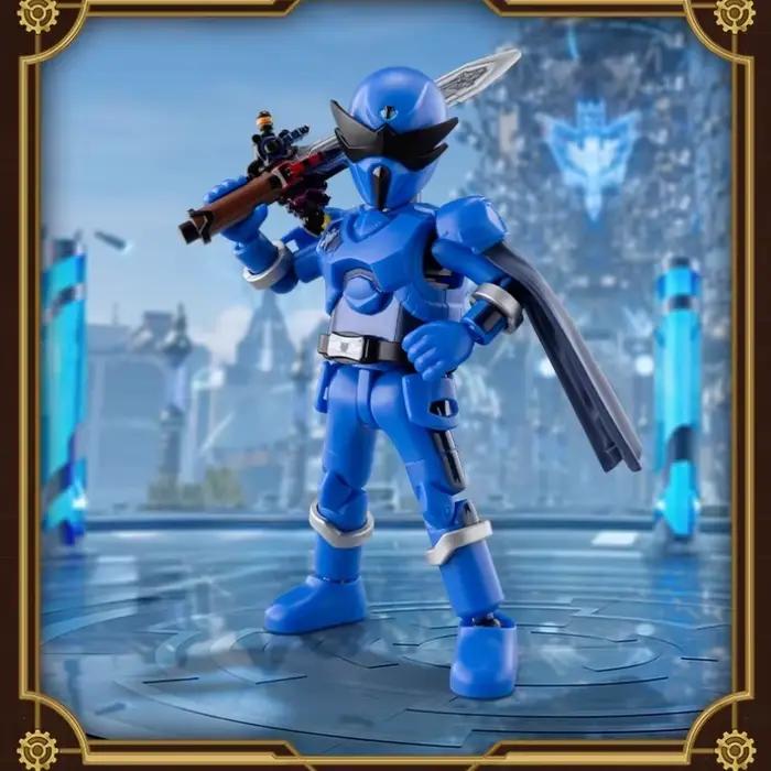 BLOKEES Super Sentai Building Block Man Star Edition 1nd Wang Kai - Figurine à assembler pour collection