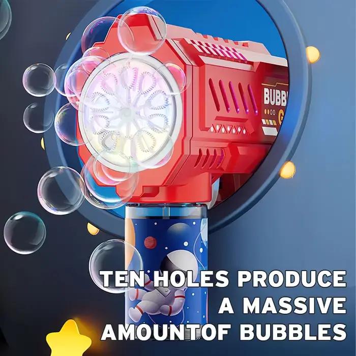 Jouet Machine à Bulles Lumineuse Enfant Non Électrique Pour Jeu Extérieur Occasions Spéciales