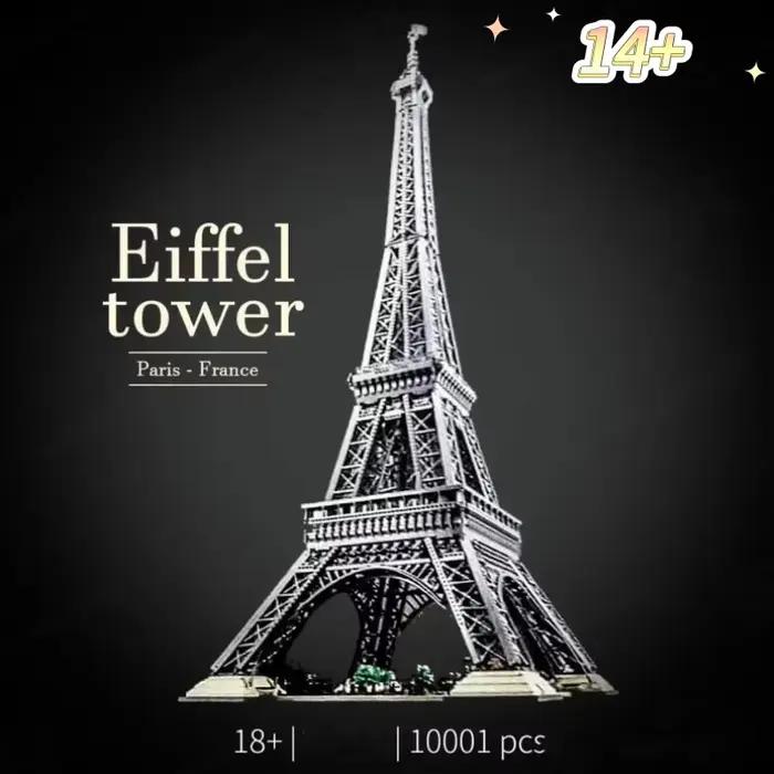 Disponible dès maintenant : Ensemble de construction Tour Eiffel Paris 10001 pièces