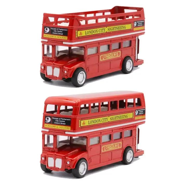 Modèle de voiture de Bus à deux étages