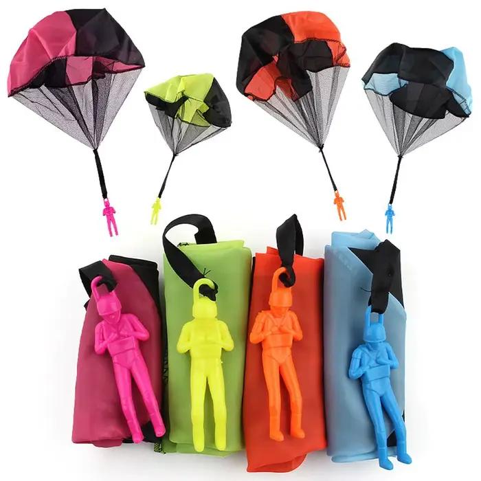 Mini Soldat de Jeu : Parachute de Sport Amusant à Lancer à la Main pour Activités Éducatives et Extérieures