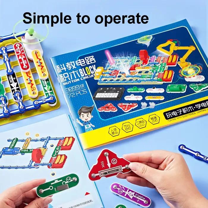 Kits d'expériences scientifiques 2025 : Circuits électroniques pour enfants