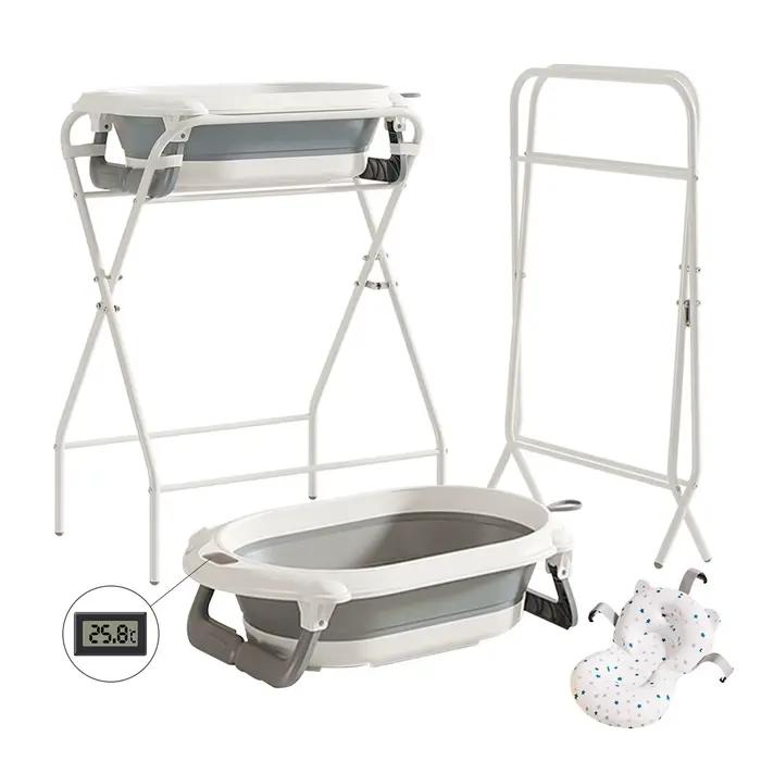 Baignoire bébé 3 en 1 avec support