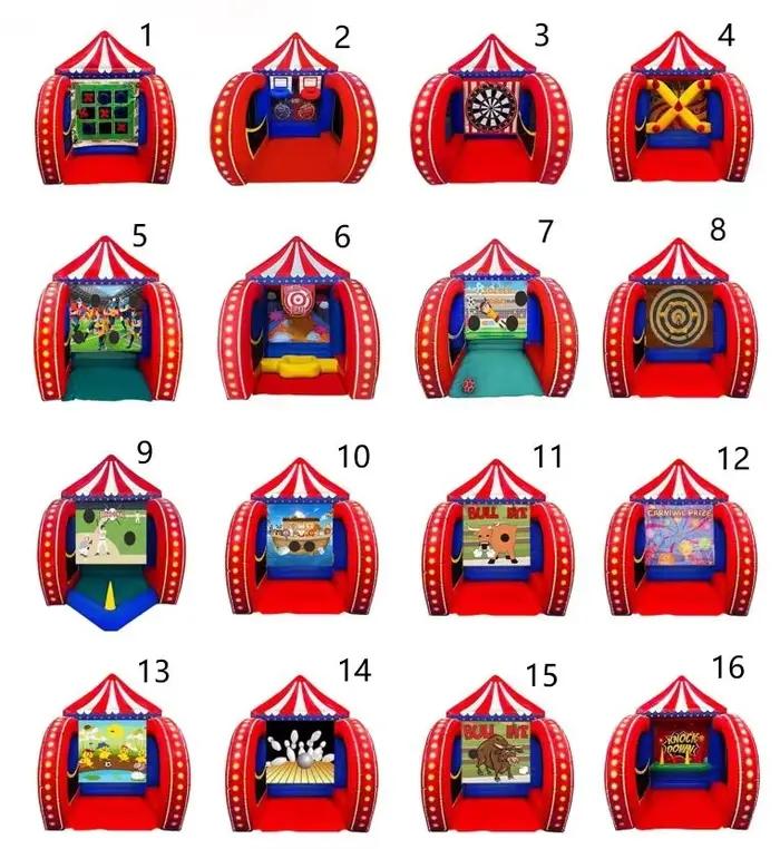 Livraison Aérienne Gratuite – Pack de Jeux Gonflables 5-en-1 pour Carnaval : Football
