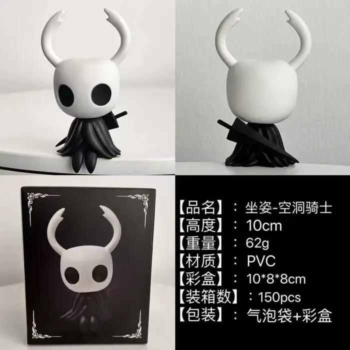 Figurine de chevalier creux, personnage de jeu, Posture assise, modèle de chevalier, décoration de bureau, tendance, jouet d'action mignon, cadeaux