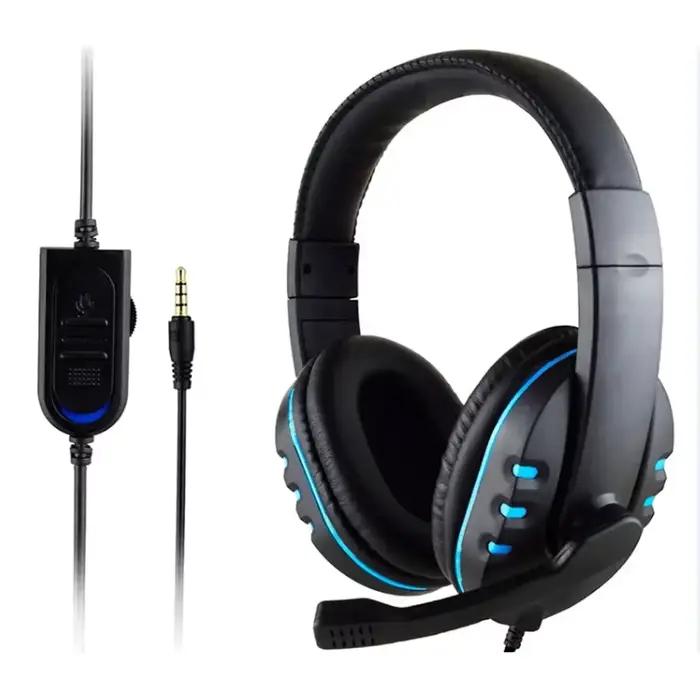 Écouteurs de jeu filaires 3.5mm, casque d'écoute, suppression du bruit, avec Microphone, contrôle du Volume, pour PS4 Play Station 4 PC