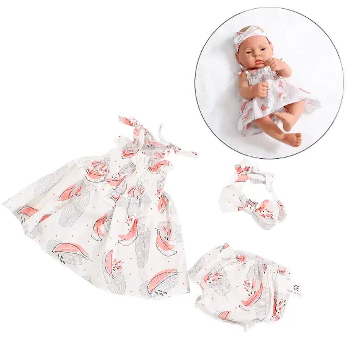 Vêtements de poupée robe combinaison gilet pour 40cm nouveau bébé Reborn
