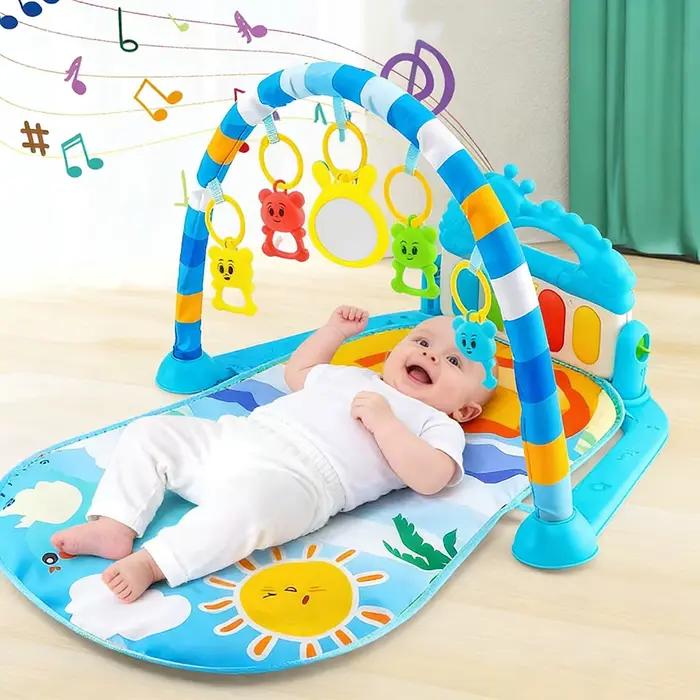 Tapis d'éveil musical pour bébé 0-36 mois avec piano