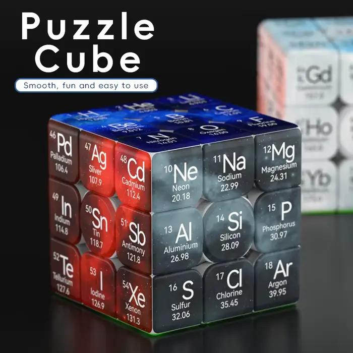 La Table périodique Cuberspeed ZIINA STAR 3x3 Cube de vitesse Puzzle