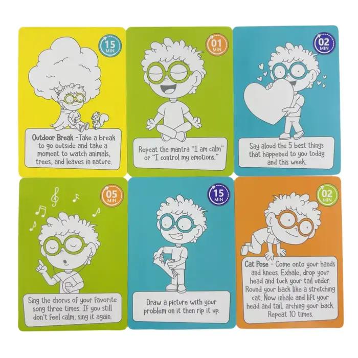 Jeu de cartes de gestion de la colère