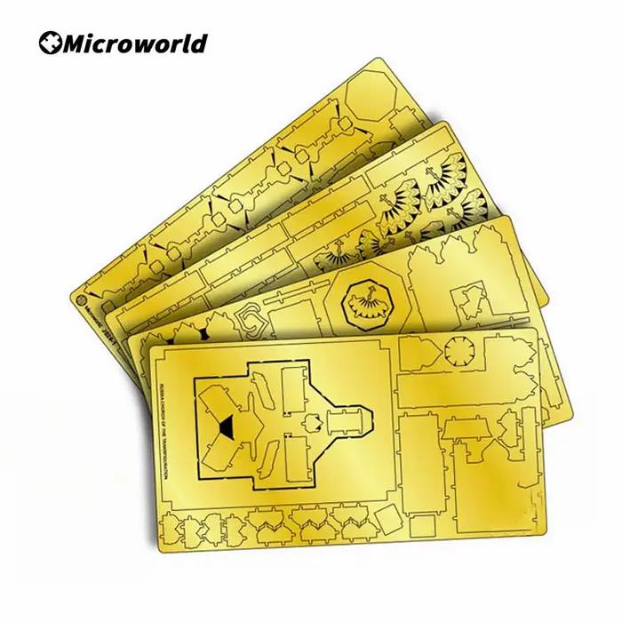 Microworld-Puzzles 3D en métal