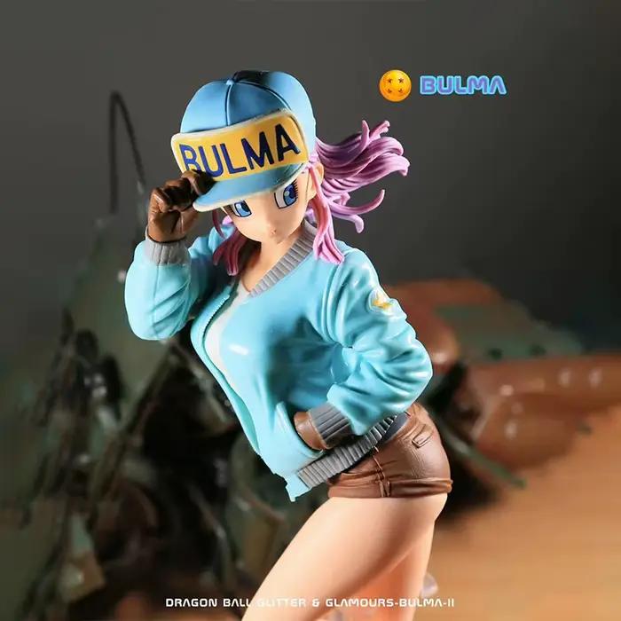 7.87 pouces/26 cm Figure d'anime Dragon Ball Z Bulma figurines d'action Pvc Statue modèle Collection bureau décoration