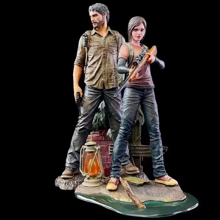 Figurine de collection The Last of Us Joel et Ellie statue de bureau pour fans occasion spéciale cadeau d'anniversaire