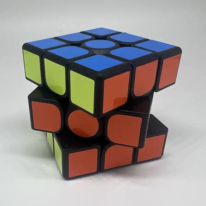 3x3x3 3D amusant soulagement du stress cerveau stimulant puzzle professionnel jeu de vitesse lisse blocage de couleur jouet pour enfants cadeau