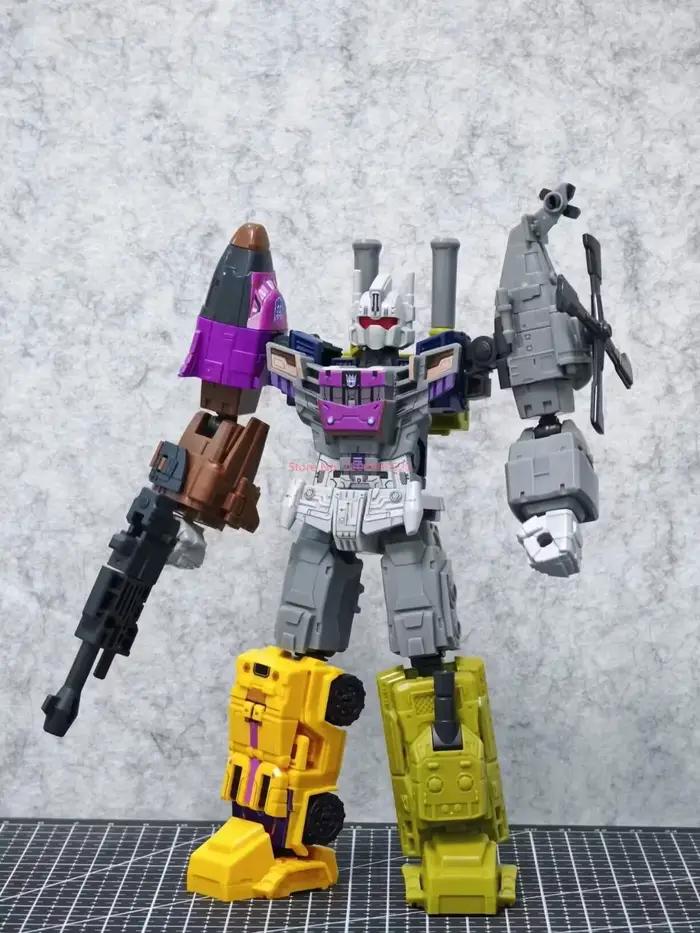 Nouveau Pack d'Extension Figurine d'Action Authentique Blokees Transformers Bruticus Combaticons Modèle Anime Articulé à Assembler Cadeau