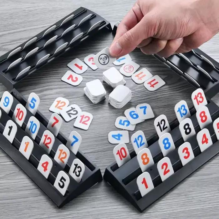 Tuiles de Mahjong, jeux numériques, réunions de famille, fêtes, jeux de société et de cartes, jeux de puzzle parent-enfant