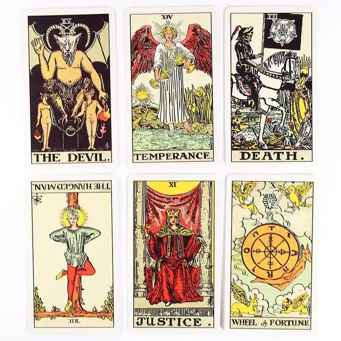 Tarot chaud Original 1909 cartes de jeu anglais classique 1909